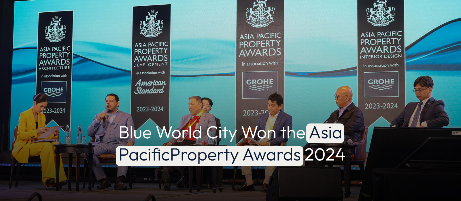 Blue World City Won the Asia Pacific Property Awards 2024