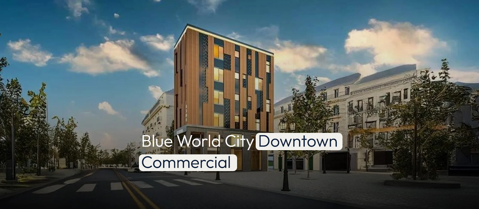 Blue World City Downtown Commercial